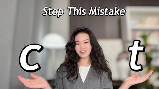 Chinese Pronunciation: c vs t (Common Mistake Explained)