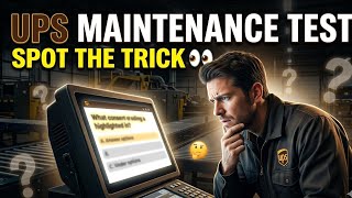 UPS Maintenance Mechanic Assessment Test |