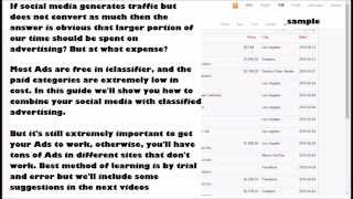 How to make money online posting Ads on iclassifier