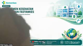 Webinar Manajemen Kesling di Fasyankes