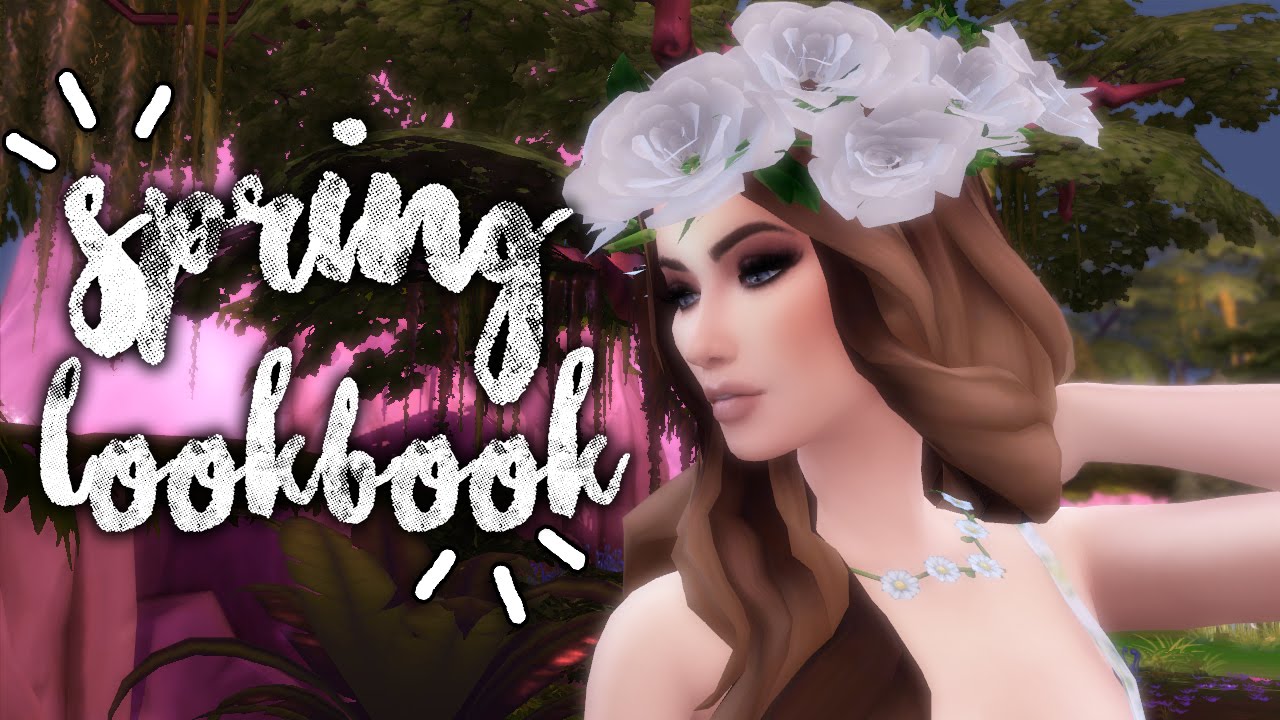 The Sims 4 | Spring Lookbook | Collab // FrazySimming