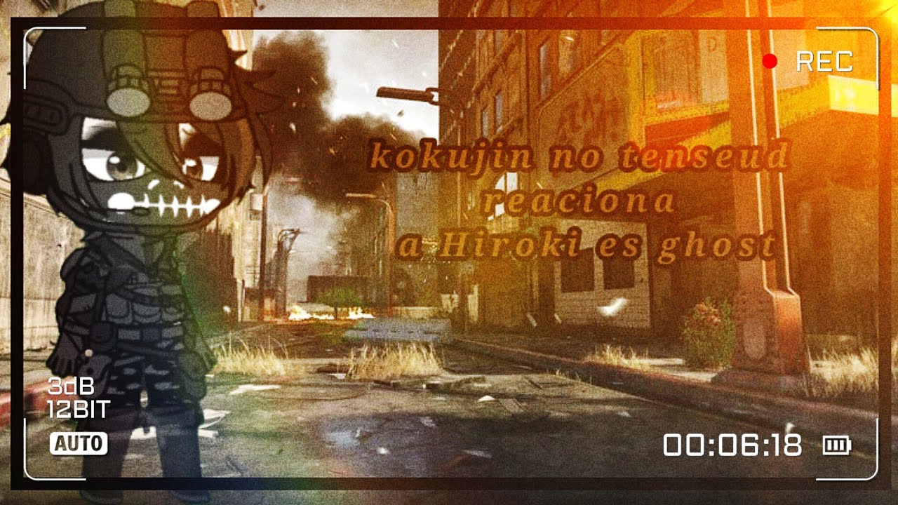 (NTR) Kokujin no tenkousei a Hiroki es ghost (de call of duty) 🇲🇽👻💀🪖🇲🇽