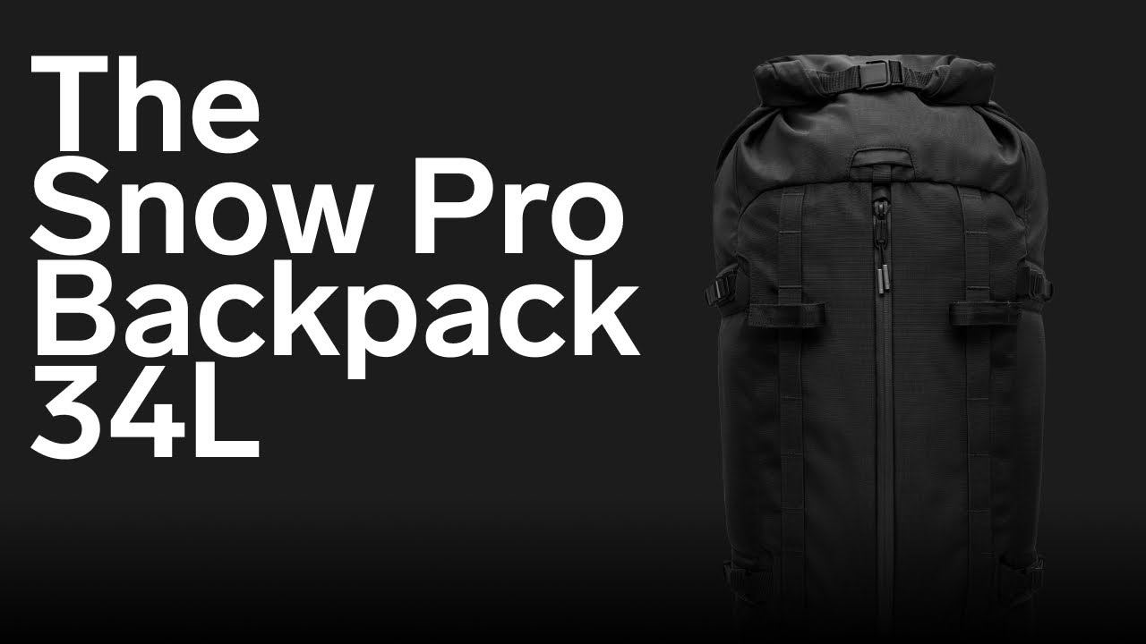 Snow Pro Backpack 34L - Product Walkthrough - YouTube Snow Pro Backpack 34L - Product Walkthrough - YouTube