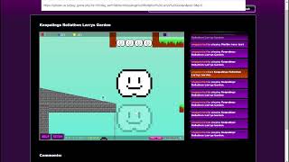 Playing some Sploder games I made