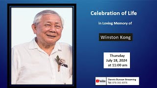 Celebration of Life in Loving Memory of Winston Kong