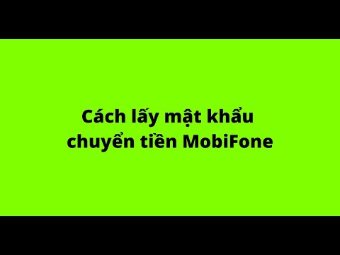 Lưu Ý Khi Lấy Lại Mật Khẩu Chuyển Tiền MobiFone