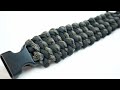 Необычное плетение браслета из паракорда / Cool paracord bracelet tutorial