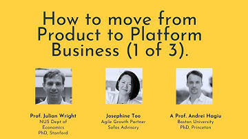 How to move from Product to Platform (1) (Platform Series with Julian Wright + Andrei Hagiu)