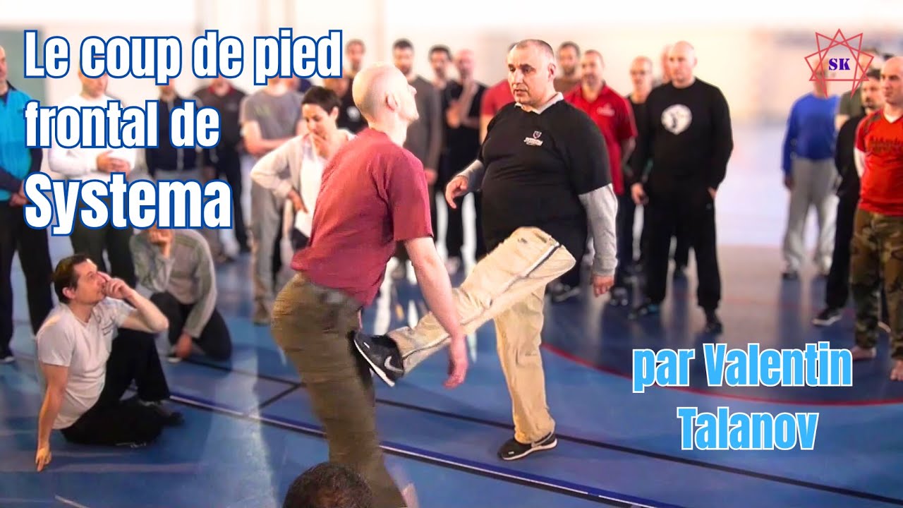 Le coup de pied frontal de Systema par V. Talanov !