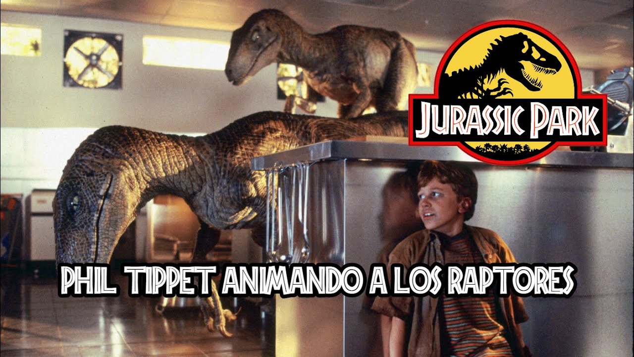 Phil Tippett animando a los raptores en Jurassic Park - Documental. 