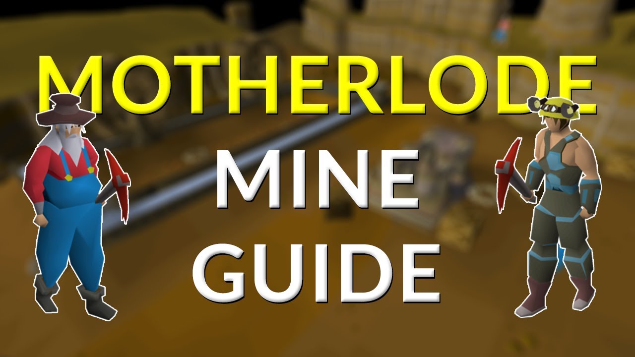 Quick Guide to Motherlode Mine (2024) Old School Runescape YouTube