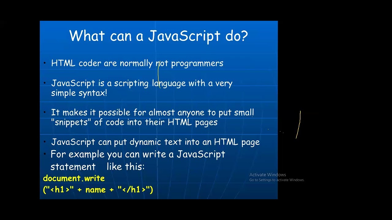 Learn Basic JavaScript in one video - YouTube
