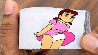 Doraemon Cartoon Flipbook Nobita Lifts Shizukas Skirt Flip Book Flip Book Artist 2025