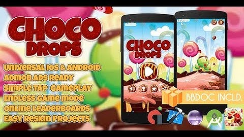 Choco Drops Buildbox 2.2.8 ( BBDOC + Android Studio + Eclipse + IOS Xcode)