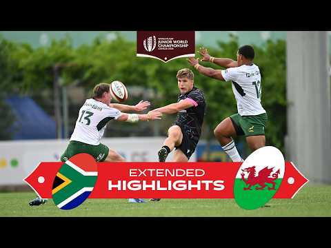 A Springboks special | South Africa v Wales | Junior World Championships 2026 | Extended Highlights