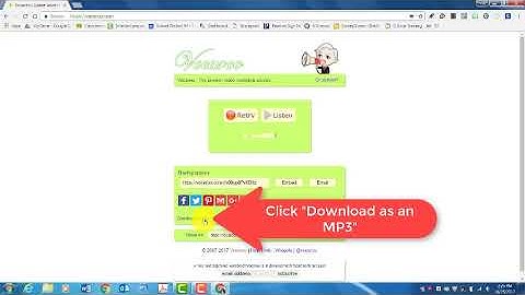 How To Save a Vocaroo Recording In Your Drive