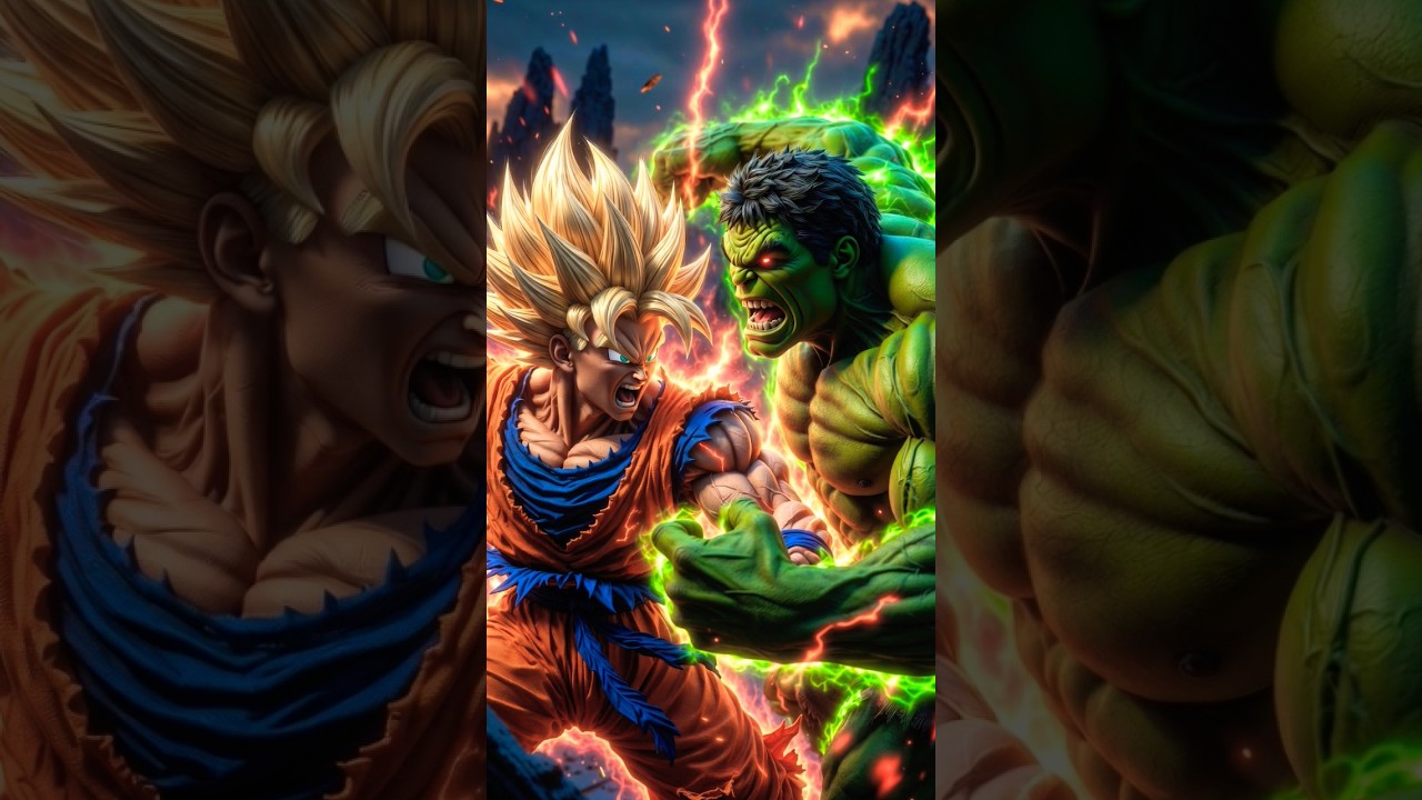 GOKU  vs HULK 