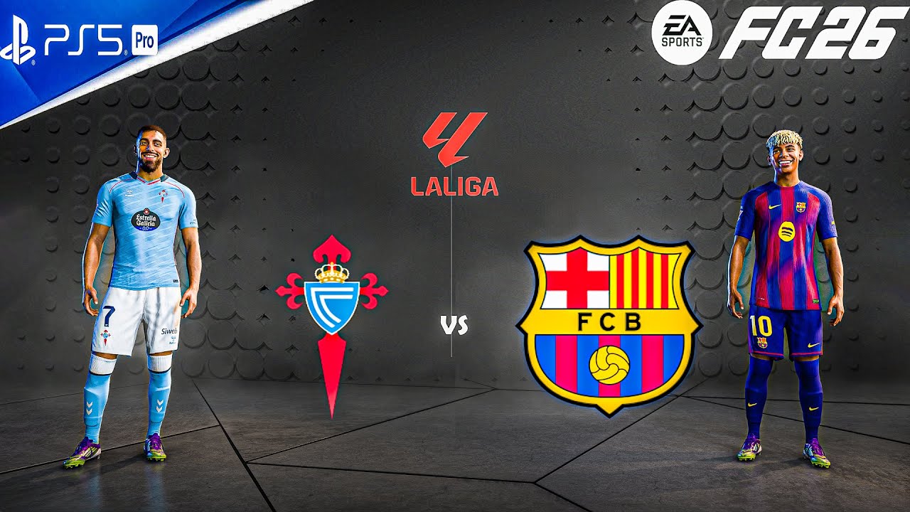 FC 26 — Сельта против Барселоны — LaLiga 25/26, полный матч | Геймплей PS5 Pro™ [4K60]
