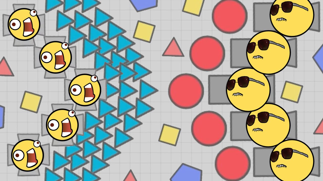 WORLD'S MOST POWERFUL TANK!! - Hybrid Tank Gameplay On Diep.io - One Shot Kill Tank