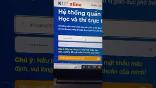 Hướng dẫn Phụ huynh, học sinh vào học K12 online screenshot 4
