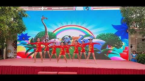 Múa Aerobic - Tổng kết năm học 2021-2022 | Trường TH Nguyễn Thái Học. #tongket #aerobic