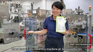 Automatic Laundry Detergent Standup Pouch Premade Pouch Packing Machine