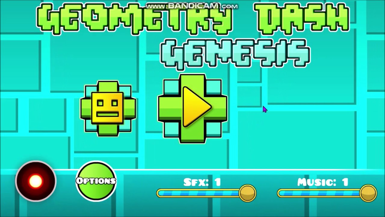 Geometry Dash em animação! | Geometry Dash Genesis - YouTube