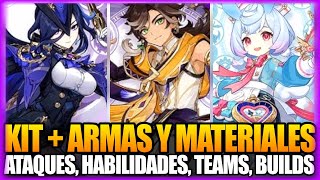 ASI FUNCIONAN CLORINDE SIGEWINNE Y SETHOS, Mejores Builds, Equipos Materiales y mas - Genshin Impact