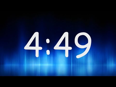 4:49 Minutes Timer / Countdown from 4min 49sec
