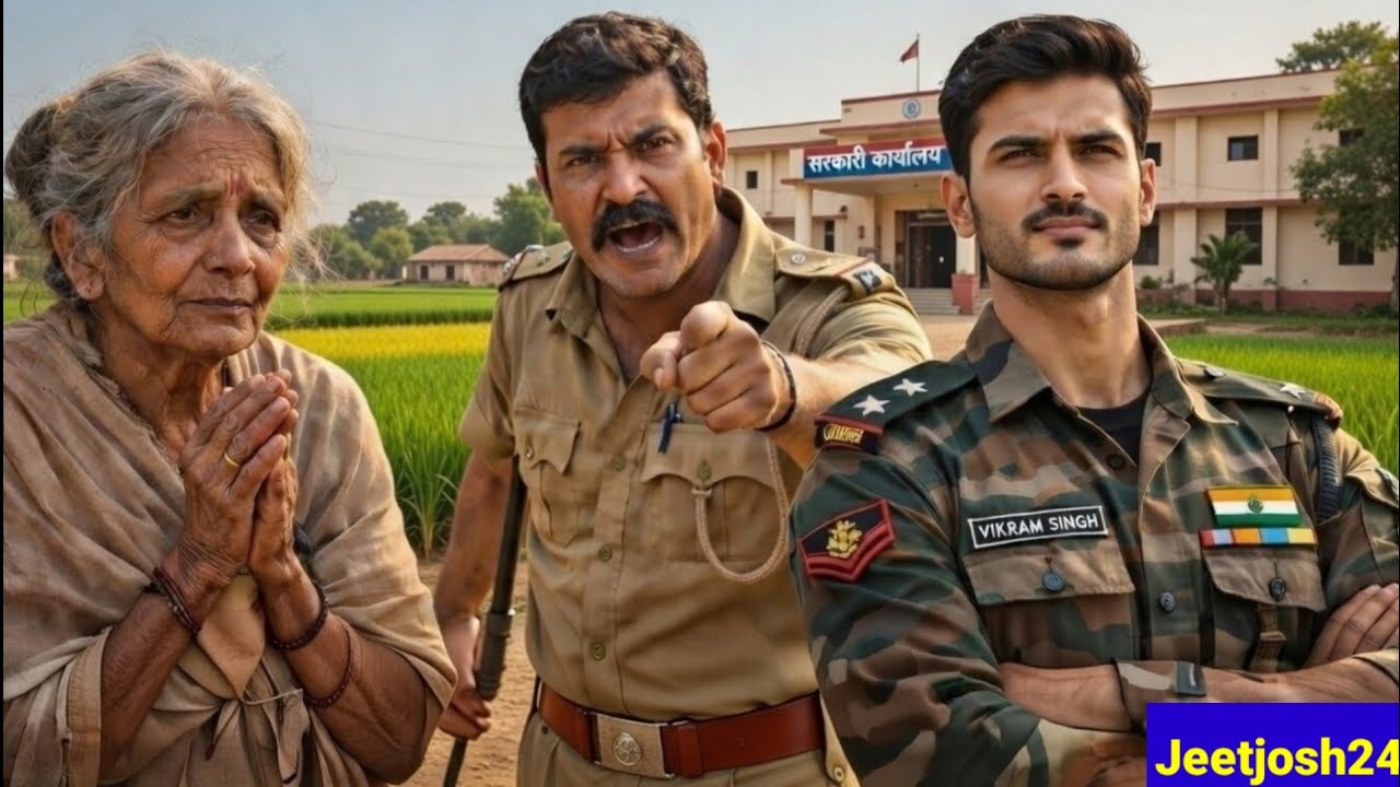 गरीब बुढ़िया vs भ्रष्ट पुलिस 😡 | ईमानदार फौजी ने दिल जीत लिया ❤️ | Emotional Village Story 2026(2)