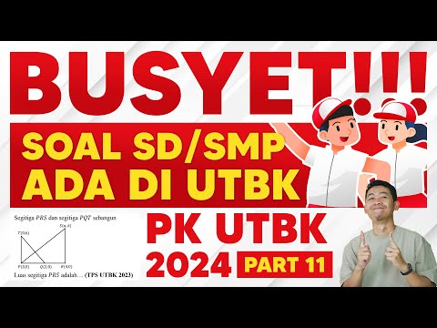 SOAL UTBK 2024 PENGETAHUAN KUANTITATIF BANGUN DATAR