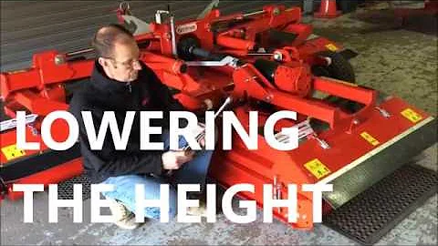 How To Adjust The Heights On A Trimax Mower