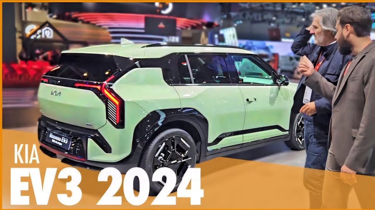 KIA EV3 ? POURQUOI CETTE VOITURE VA CARTONNER | Mondial de l'Auto 2024