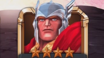 MARVEL: Contest of Champions (iOS/Android) THOR leveling him up PART 1