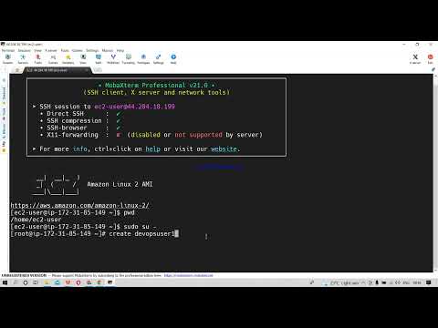 How to login without using PEM & PPK File | AWS | Amazon Linux | Mobaxterm
