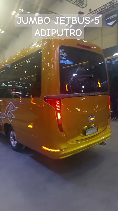 JUMBO JETBUS 5 TERBARU DARI ADIPUTRO DI GIIAS 2024