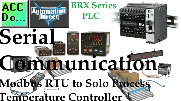 BRX Do-More PLC Serial Communication – Modbus RTU to Solo Controller