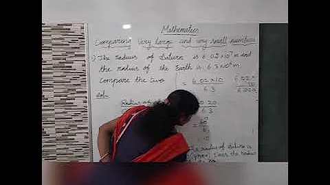 Grade 8 Maths / Comparing very large and very small numbers