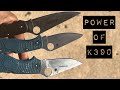 The Power of K390: Steel Test Fine and Coarse Edge