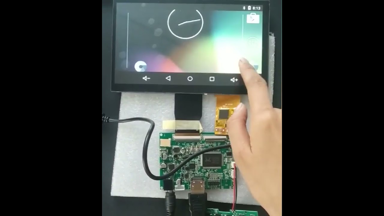 7" tft display + capacitive touch panel + HDMI board Shenzhen Ckingway Technology Co., Ltd