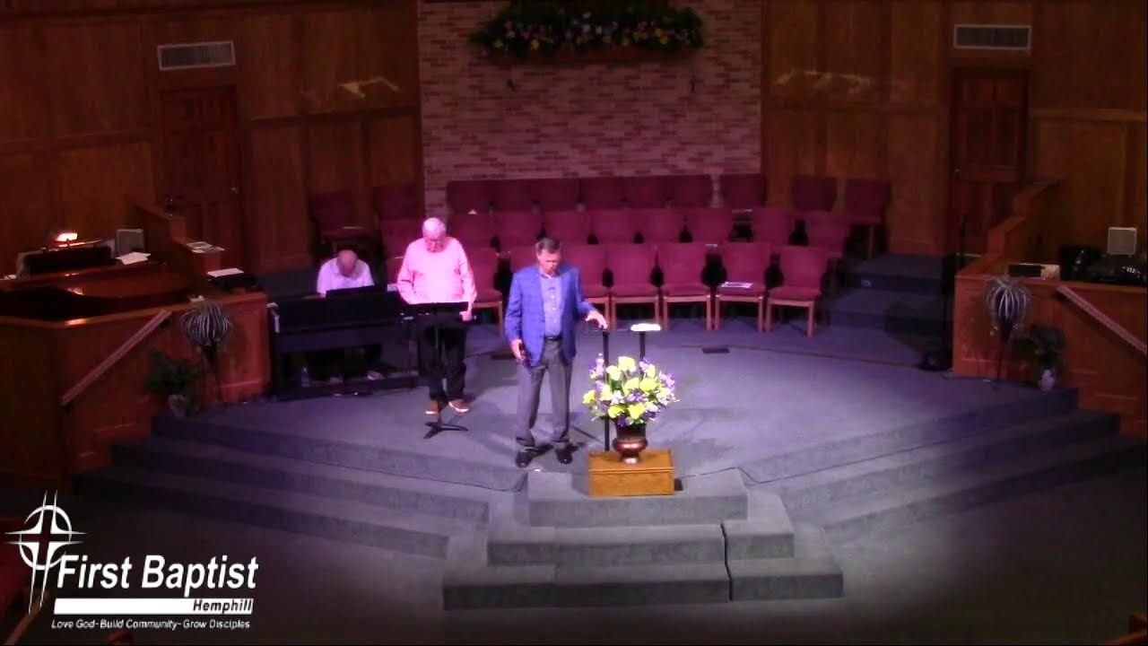 First Baptist Church Hemphill, Tx Live Sunday Worship Service YouTube