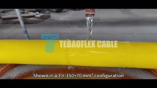0.6/1 kV NSSHOU-J 3×150+70 mm² Mining Cable | TEBAOFLEX