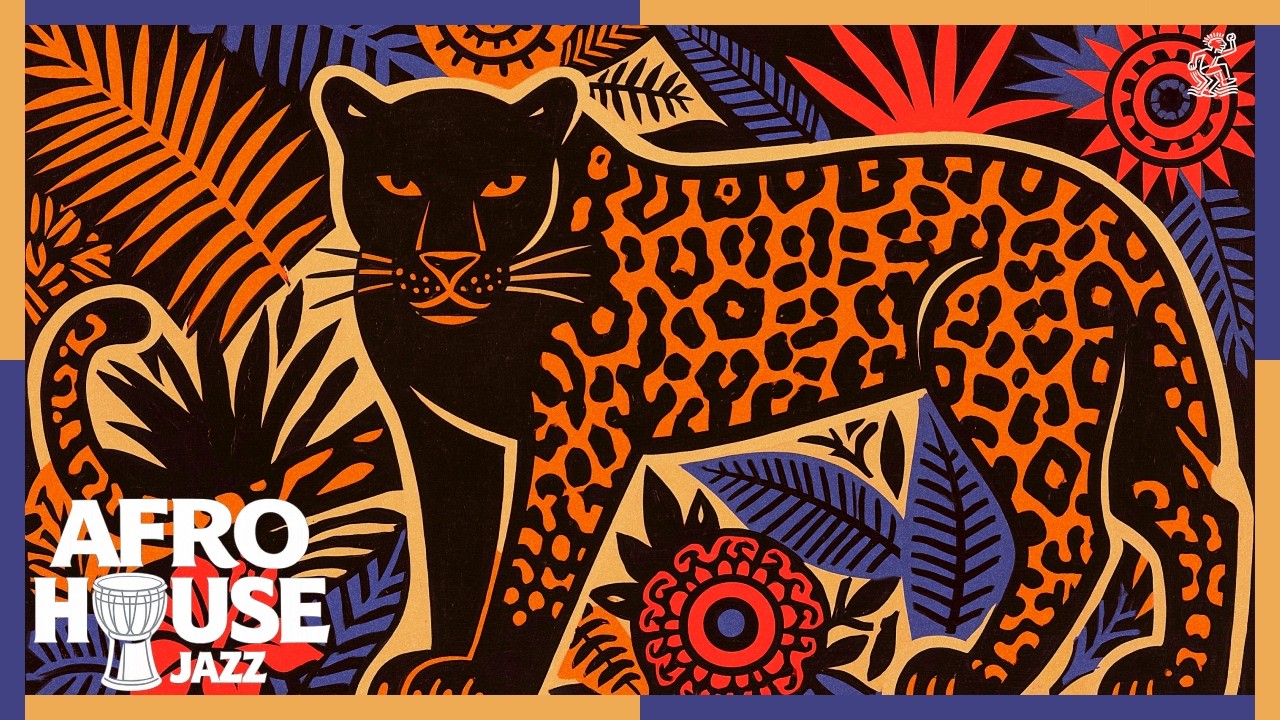 The Panther Room | Afro House Jazz Mix — Deep Grooves for Focus & Productivity