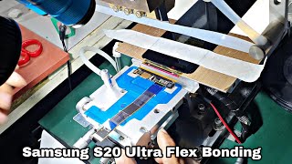 Flex Bonding || Samsung S20 Ultra Flax Change || Touch Note working Solution Flax Replacement