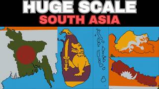 Finishing South Asia - Huge Scale World Flag Map [Part 25] [Minecraft]