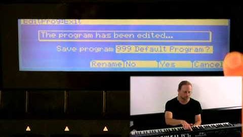3 Kurzweil PC3 Series: Program Mode Editor (Part 1)