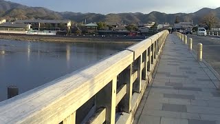 【静かな京都】嵐山・渡月橋