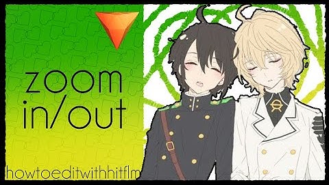 How to do a Zoom in/Out transition in Hitfilm Express