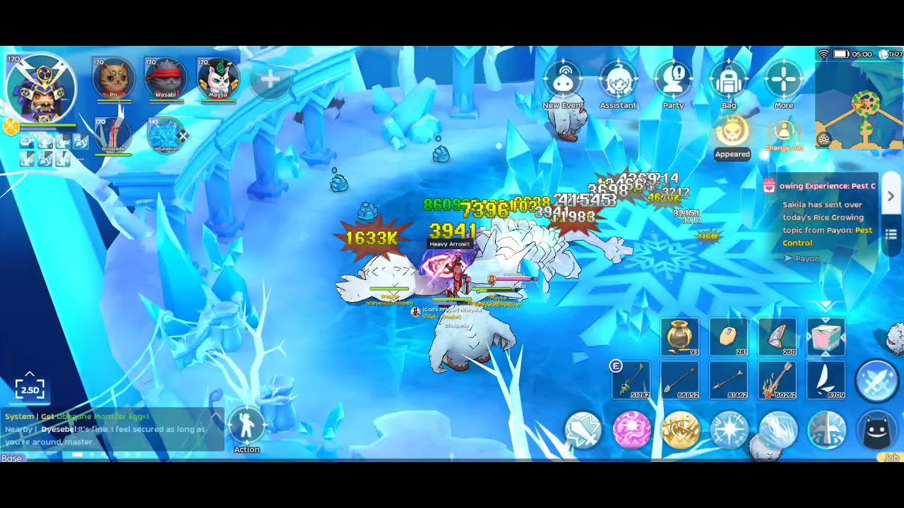 Stellar Hunter MVP hunt Khuta~Hill Wind~Audhumbla~Seed of Yggdrasil