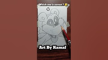 Smiling Critters - Which one is correct for Bobby BearHug 🤗 #nightmare #drawing #shorts #art #diy